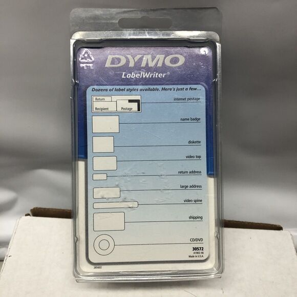 Dymo 30572 Label 1-1/8"x3-1/2" Label Writer White Address 260 Labels - Picture 3 of 6